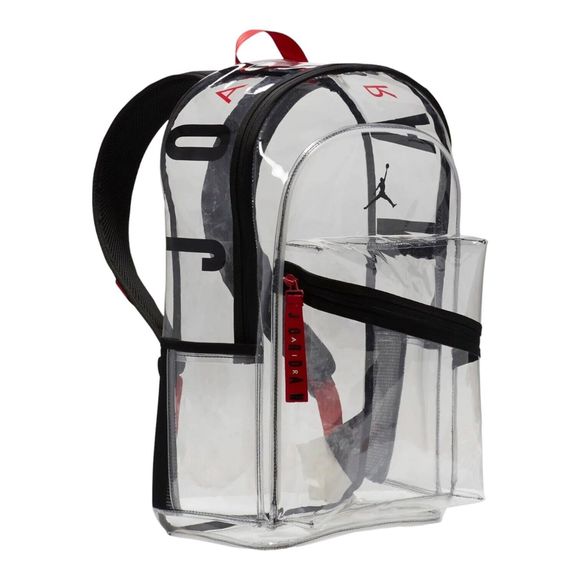 Nike Air Jordan Clear Air Patrol Backpack (27L) Black Red Jumpman